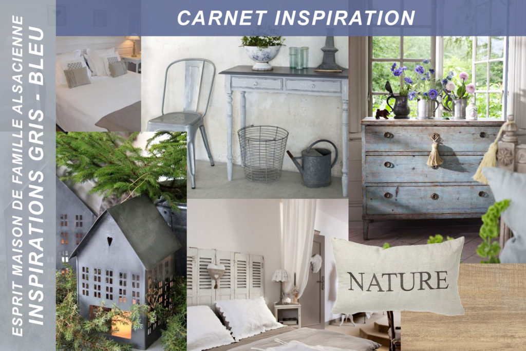 Carnet inspiration – Bleu – gris
