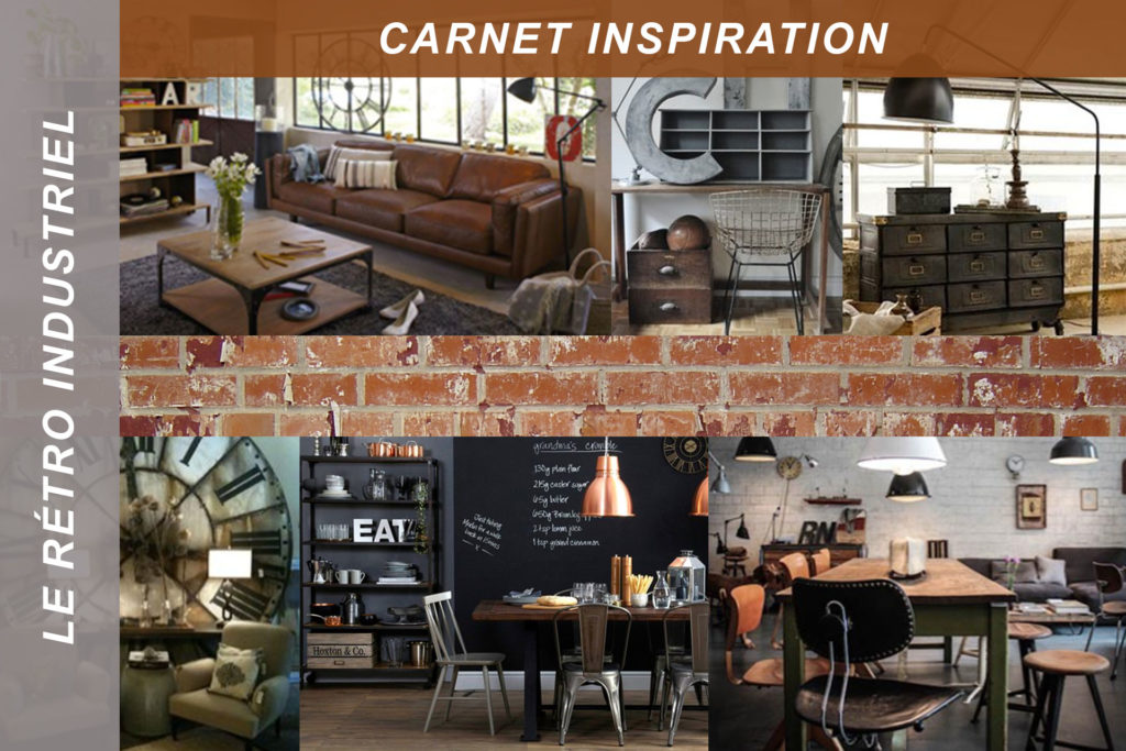 carnet inspiration – Le rétro Industriel