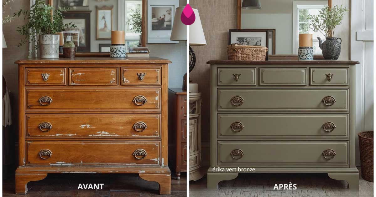 Commode chinée remise au goût du jour
