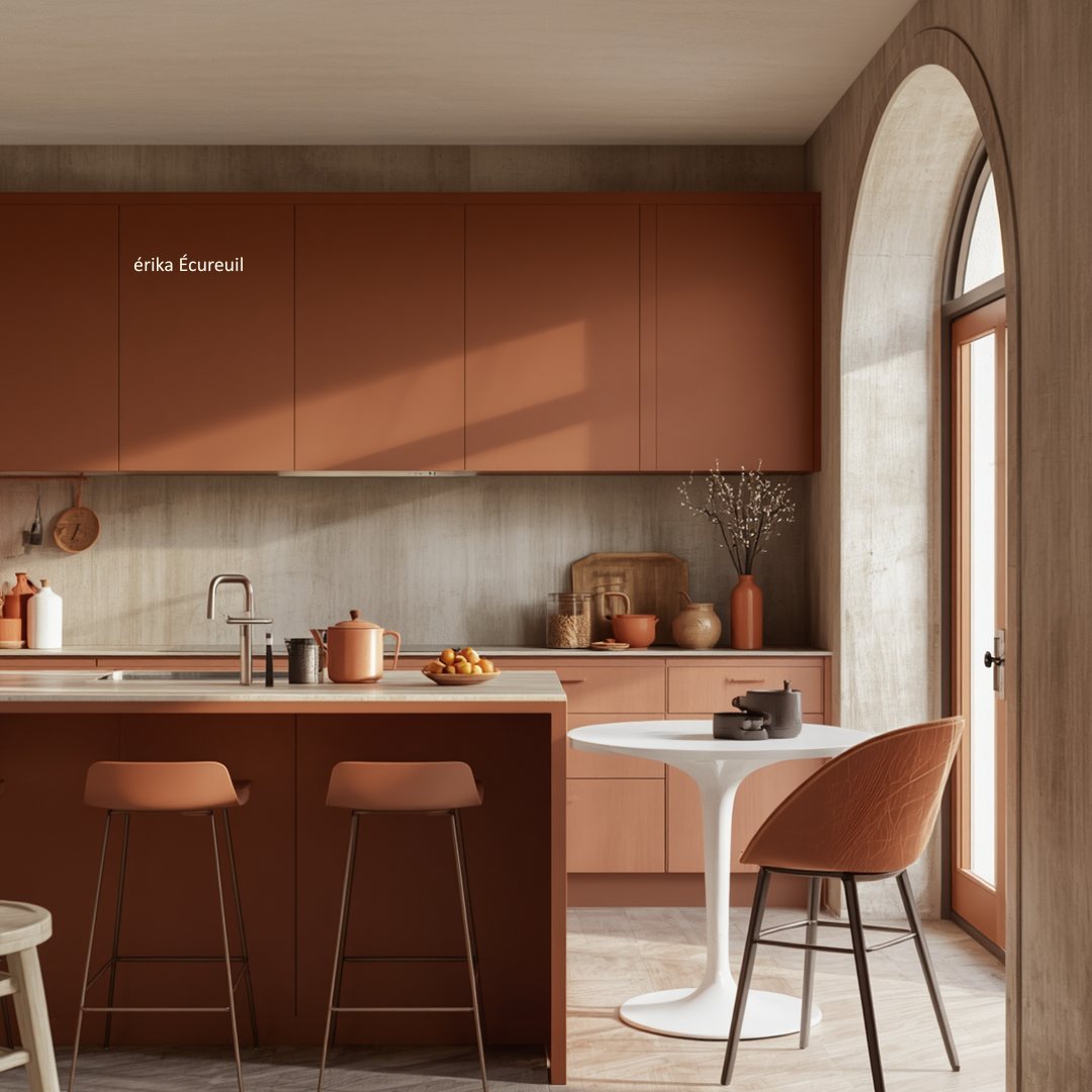 Haute couleur sur mesure peinture érika — cuisine Écureuil